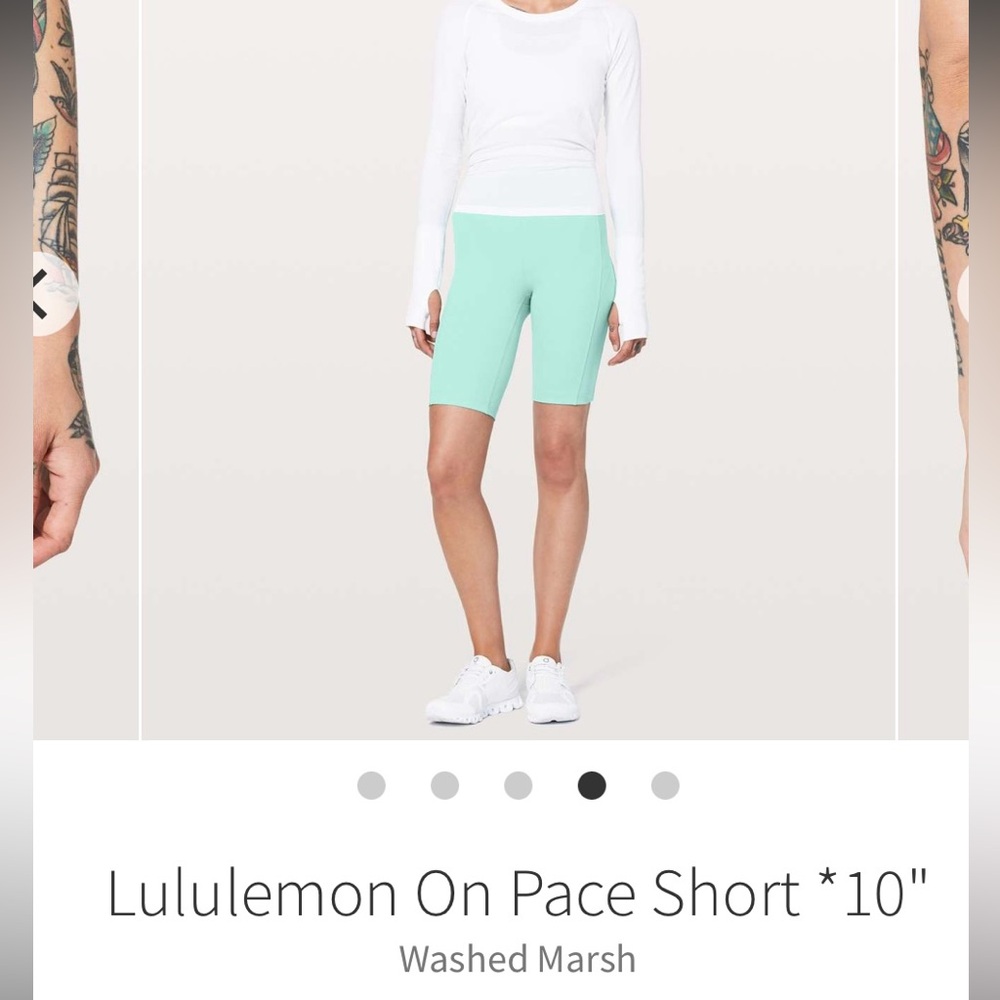 Lululemon on pace short 10”